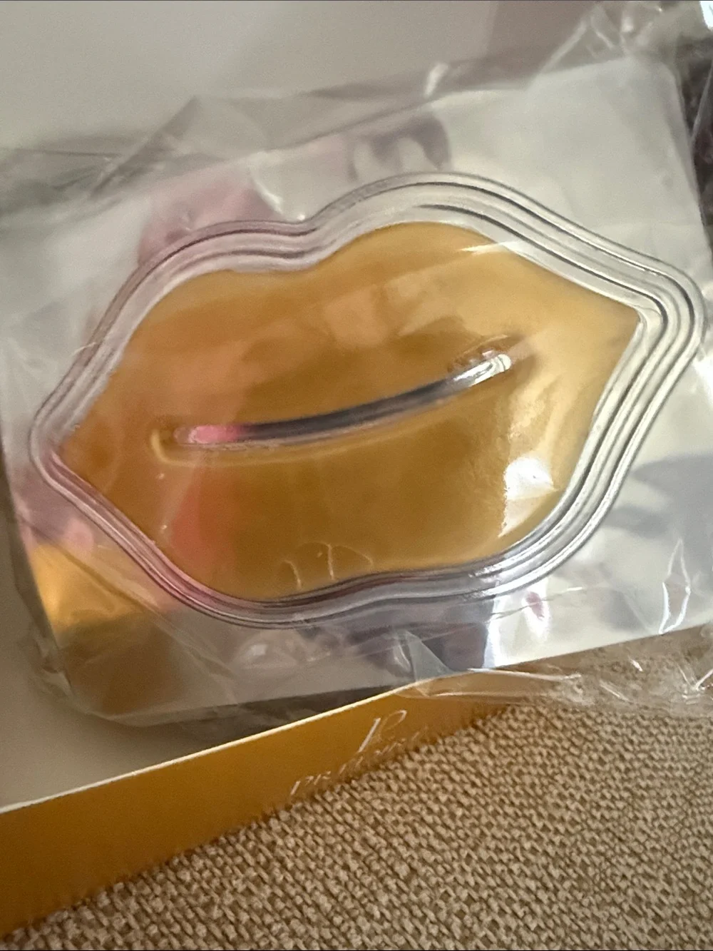 Predire 24K Gold Collagen Lip Mask Patched 10 piece set New